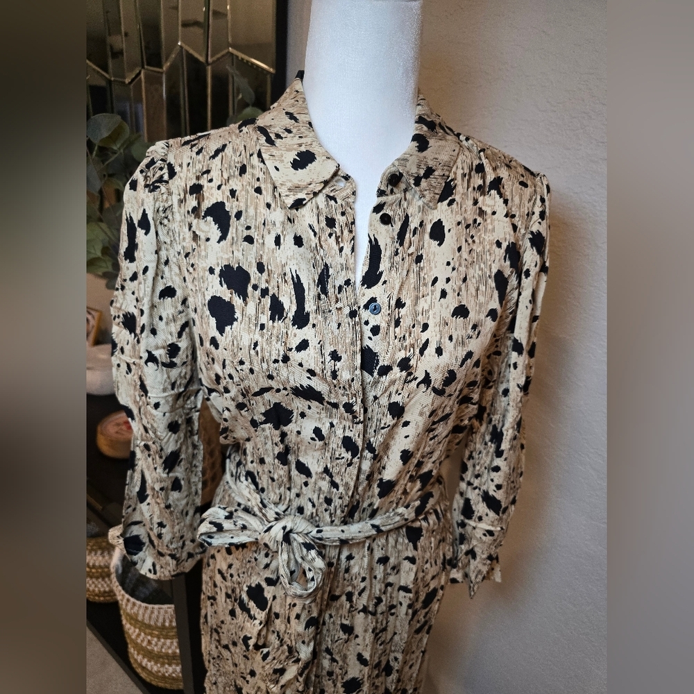 Object Donna Printed Shirt Dress - Picture 4 of 9